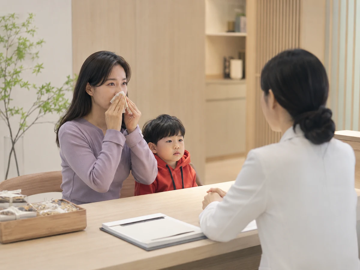 알레르기 클리닉 대표 진료 사진